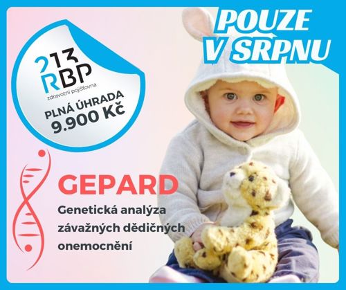 Genetická analýza hrazená pojišťovnou RBP